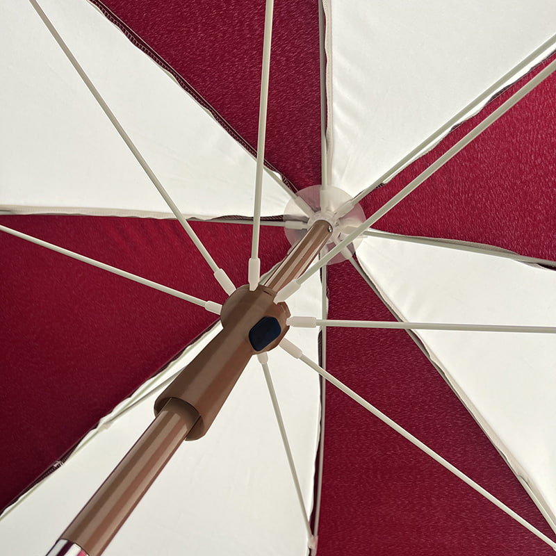 Okvir od 2M vlakana, lagana aluminijska osovina, obični suncobran.