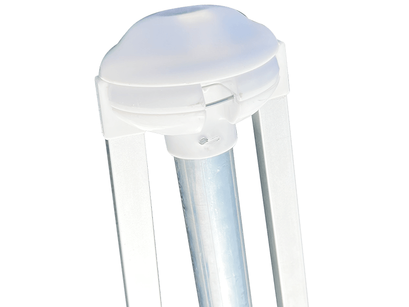 2,8*2,4M 2-rebrasti ukrasni suncobran za plažu