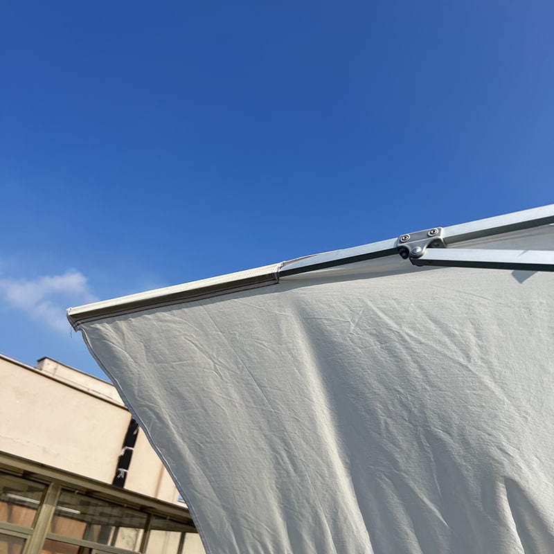 2,8*2,4M 2-rebrasti ukrasni suncobran za plažu