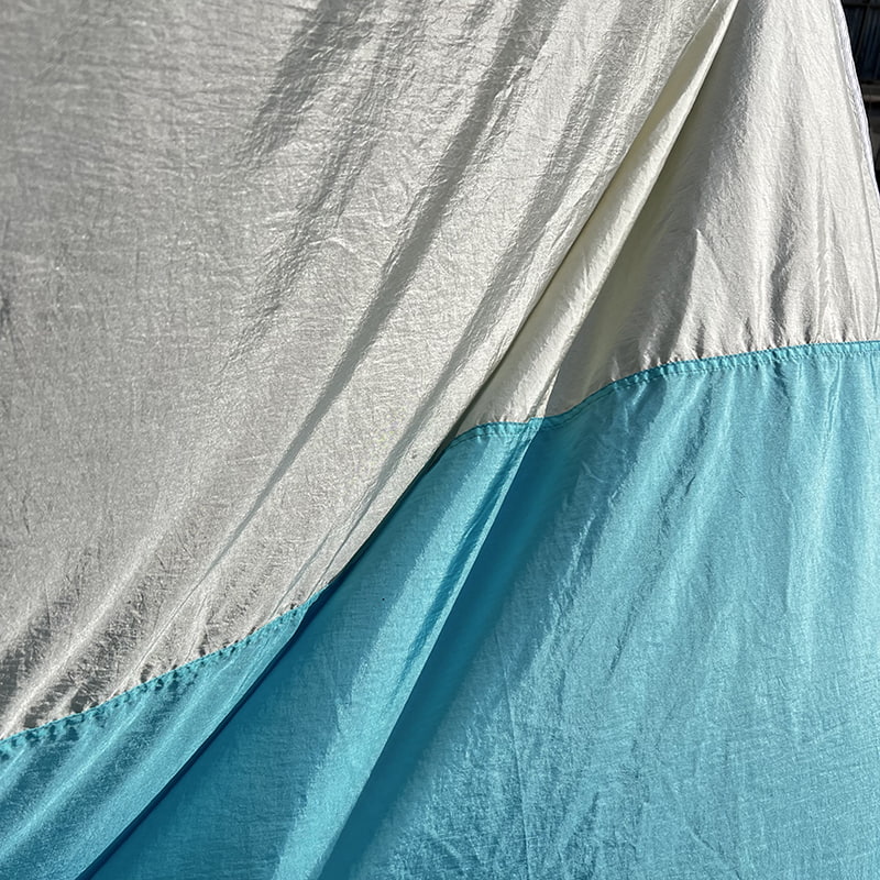 2,8*2,4M 2-rebrasti ukrasni suncobran za plažu