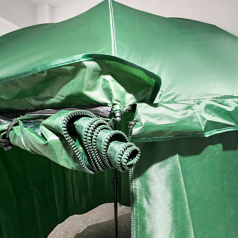 2,2M vojnički zeleni kišobran s baldahinom