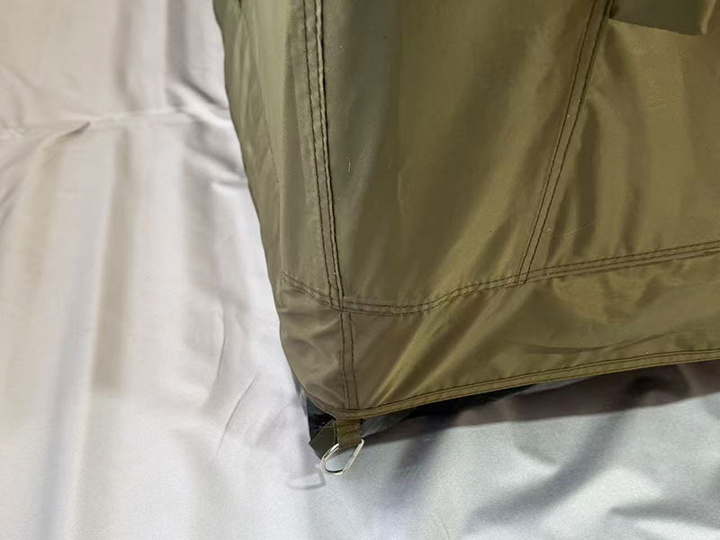 Mali vojnički zeleni šator za kampiranje na napuhavanje