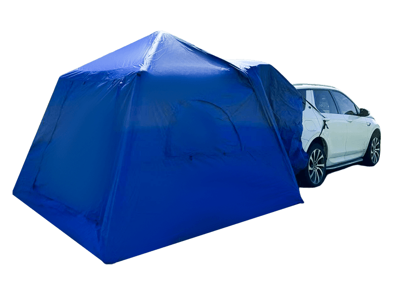 Automobilski šator za kampiranje postavljen straga Automobilski šator za kampiranje postavljen straga